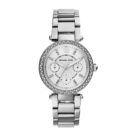 mk5615 michael kors|Parker Pavé Silver.